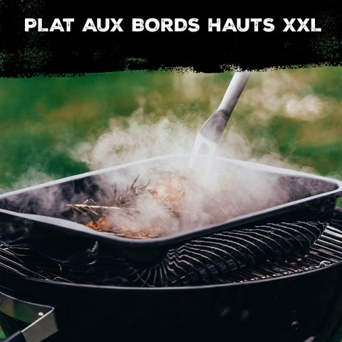 Ensemble de 2 plats de cuisson four rectangulaires 37 x 27 cm et 28 x Ensemble de 2 plats de cuisson four rectangulaires 37 x 27 cm et 28 x