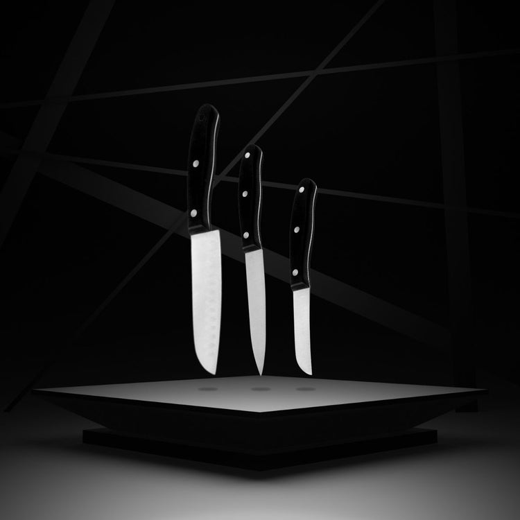 Ensemble de 3 couteaux de cuisine Nirosta Fit