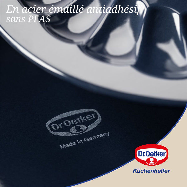 Moule à manqué et savarin double fond 28 cm Dr. Oetker Back Liebe