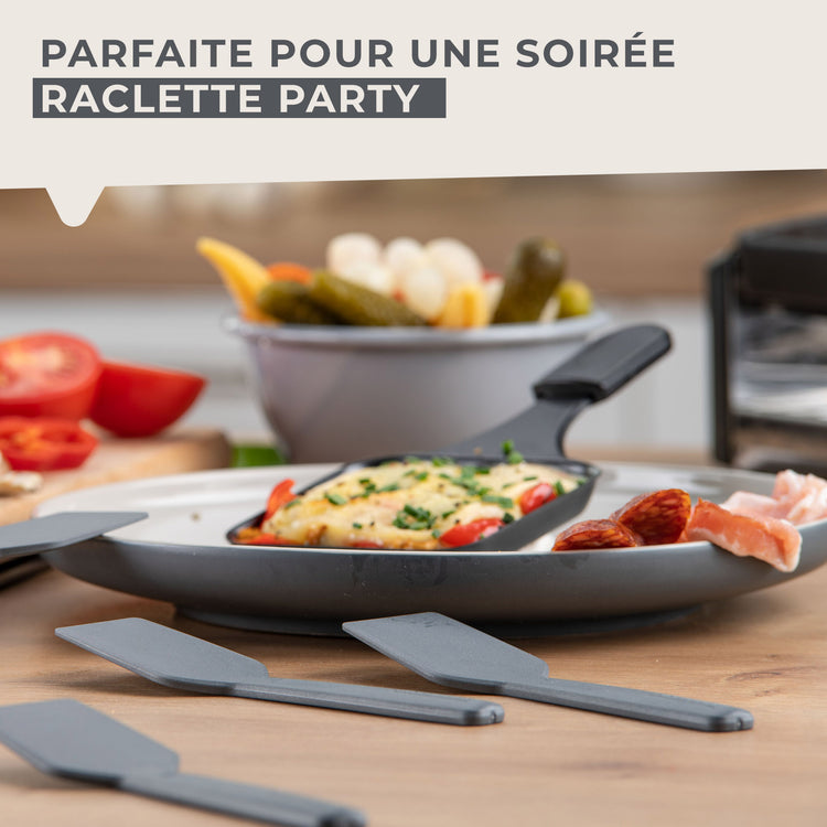 Lot de 4 spatules à raclette Fackelmann