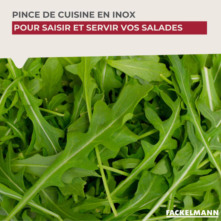 Pince à spaghettis, de cuisine en  Acier inoxydable Fackelmann