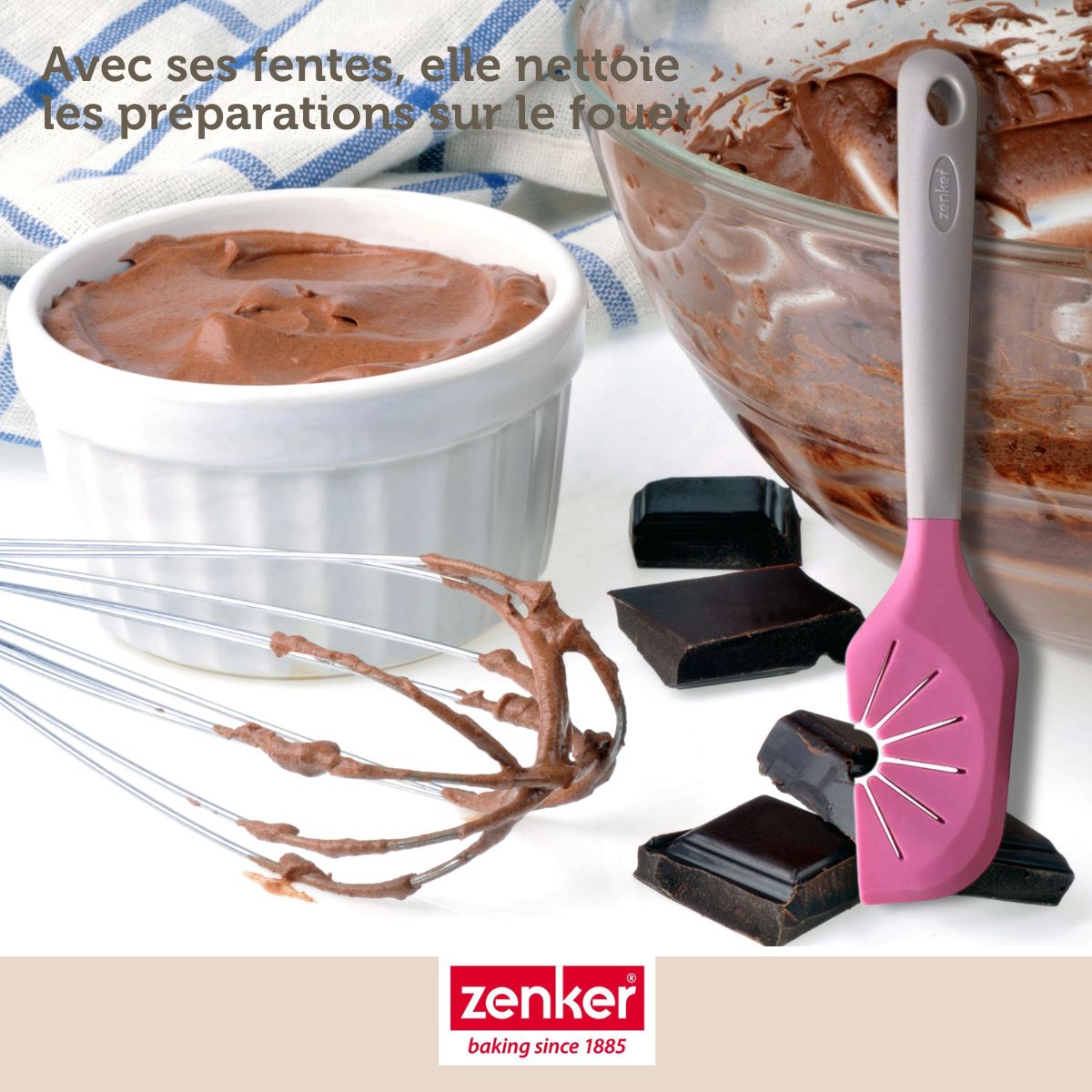 Spatule de cuisine 2 en 1 Zenker