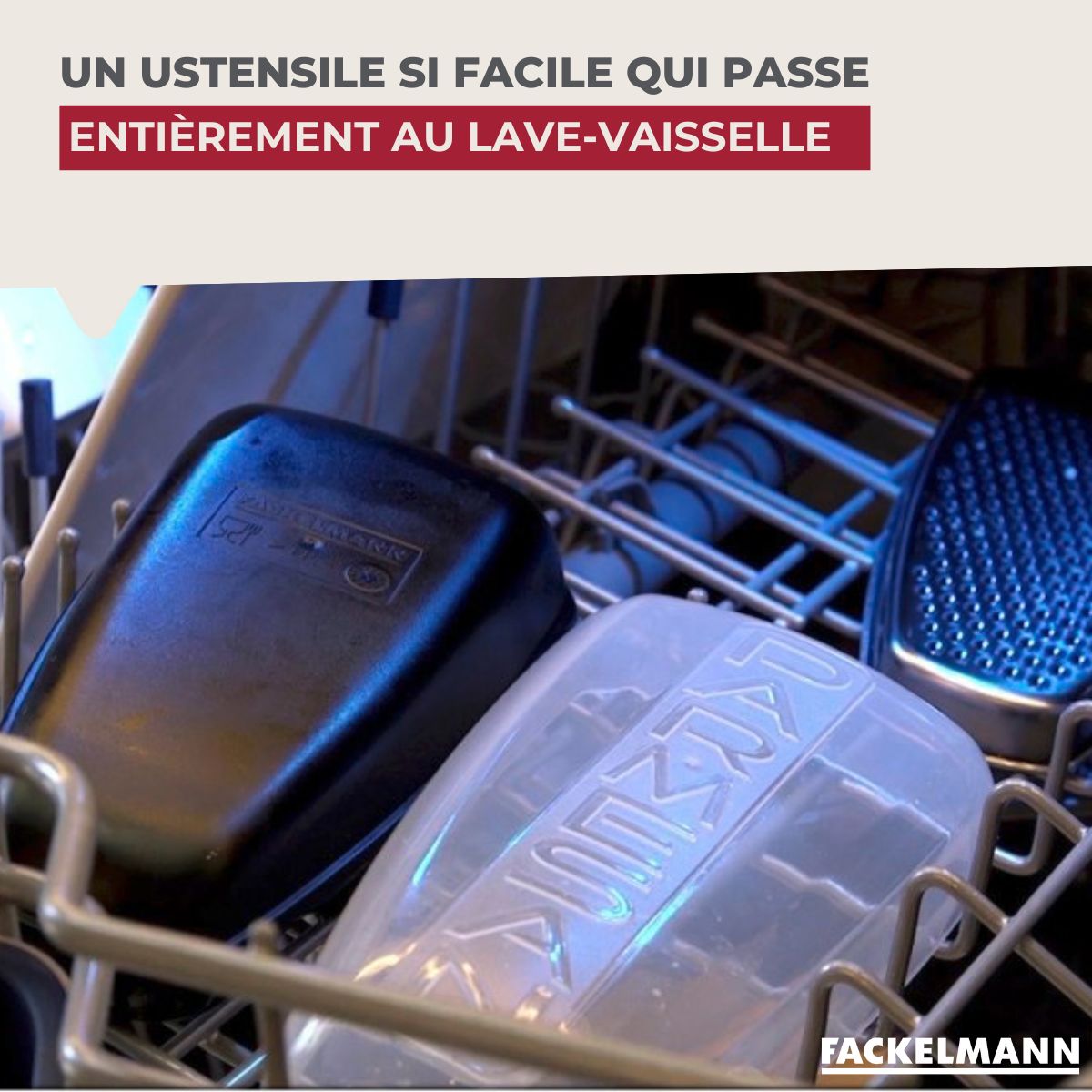 Râpe à parmesan et sa boîte de rangement Fackelmann Handmade Tradition