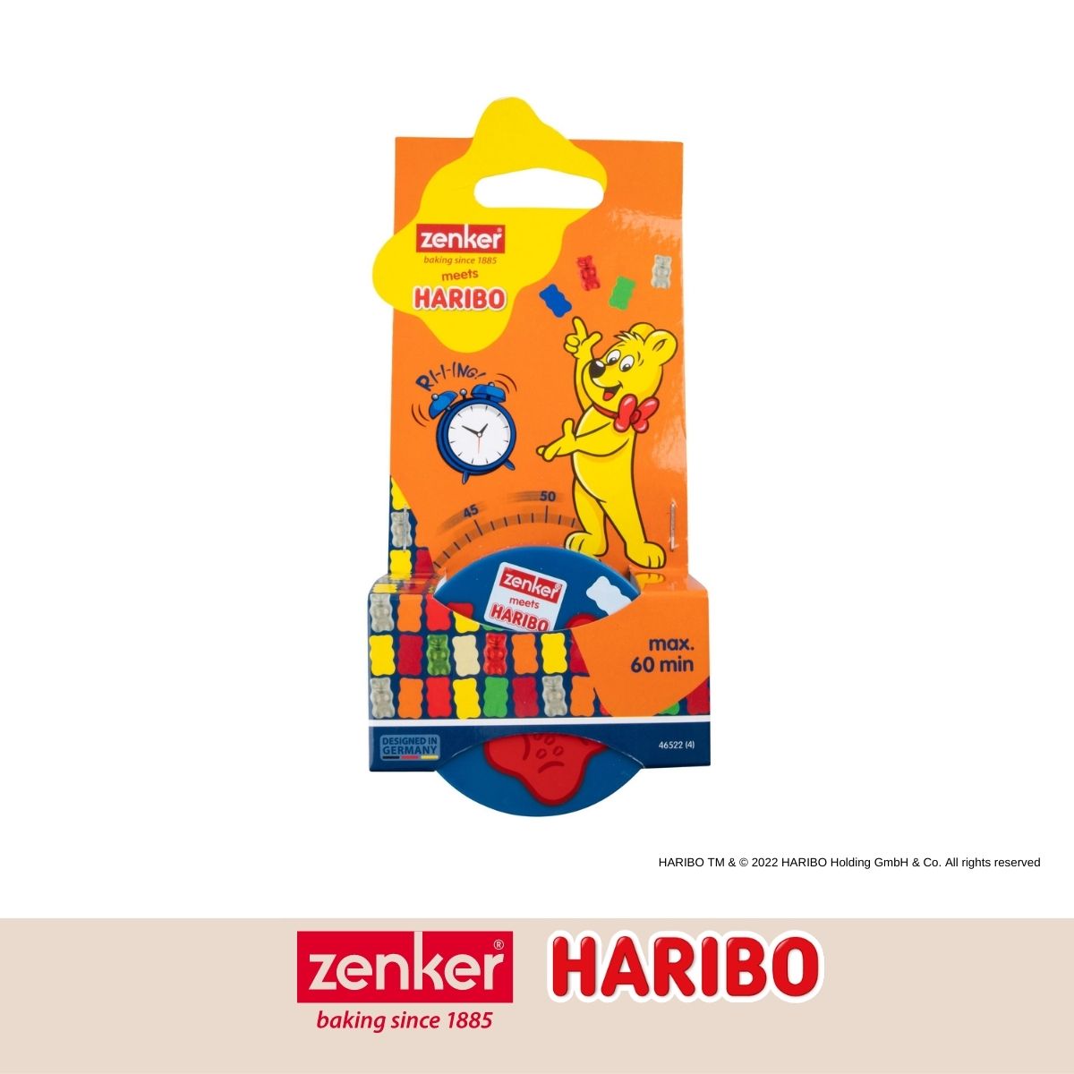 Minuteur de cuisine pour enfants 60 minutes Zenker Haribo