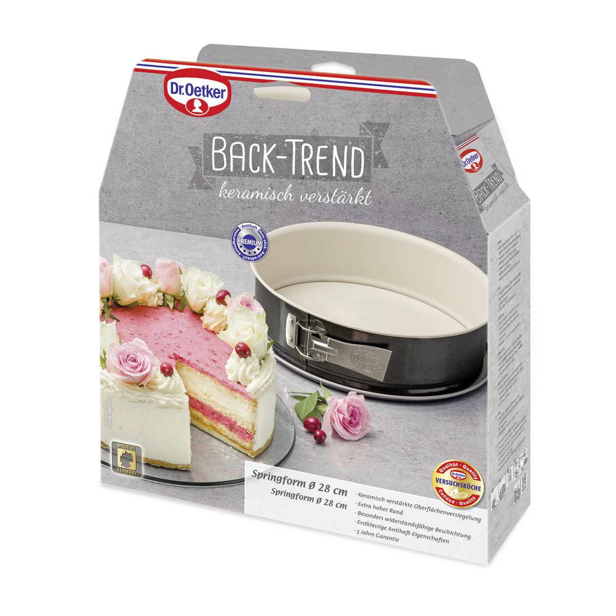 Moule à manqué 28 cm Dr.Oetker Back Trend