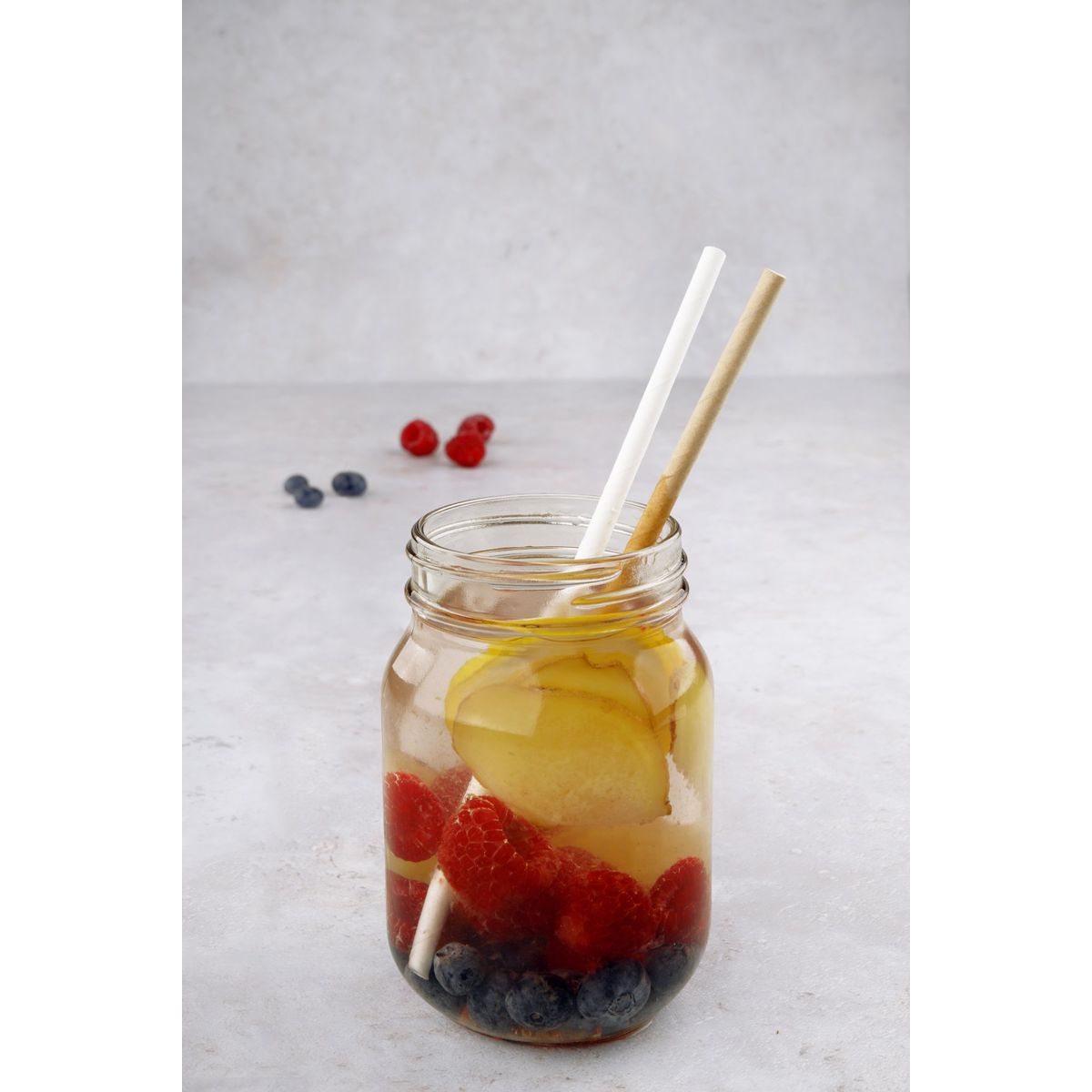 Pailles en papier écoresponsable Fackelmann Bar Concept