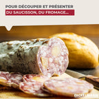 Planche à découper en hévéa Fackelmann Boissellerie