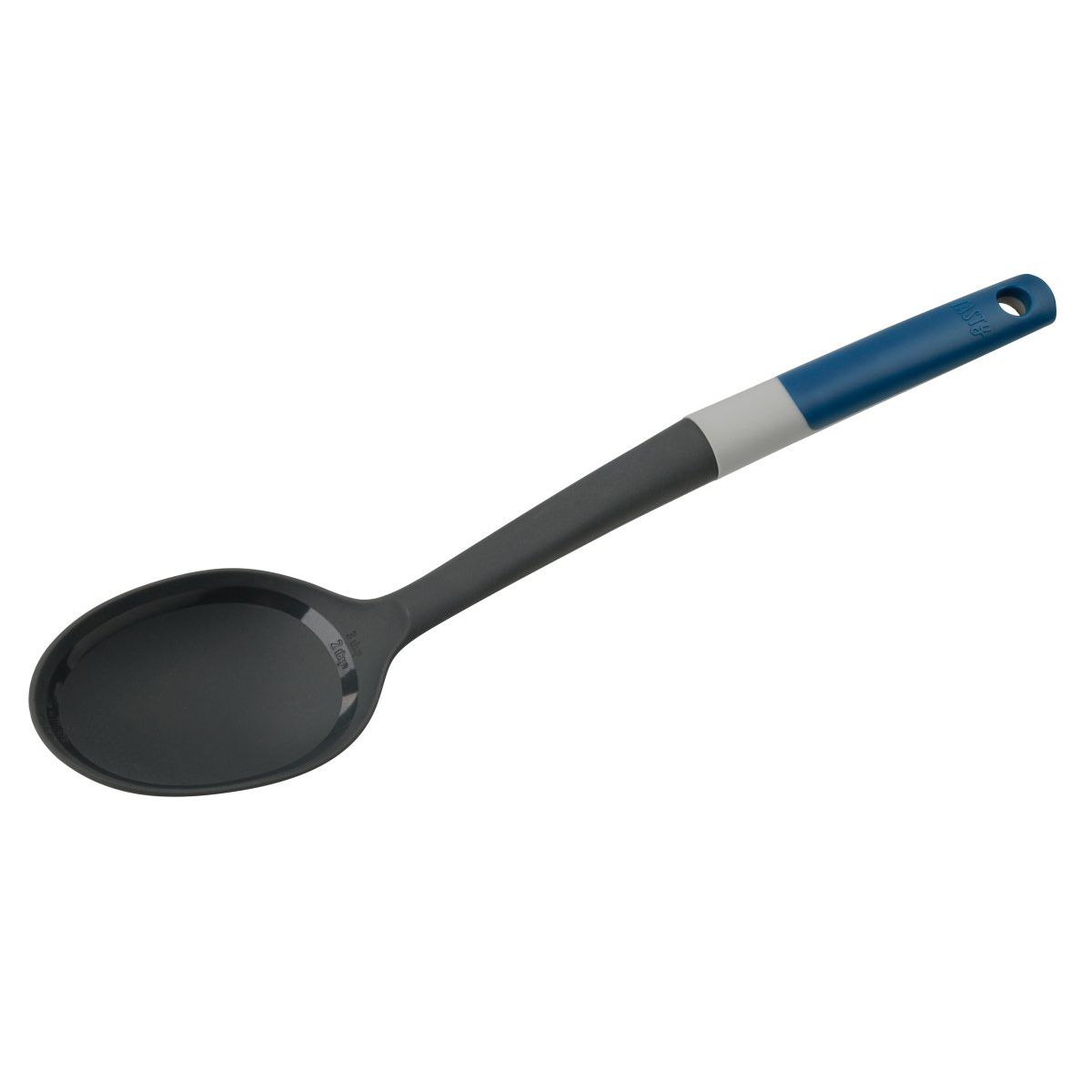 Cuillère doseuse manche bleu foncé 34 cm Tasty Core