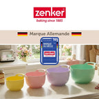 Set de 4 bols à mélanger gigogne Zenker