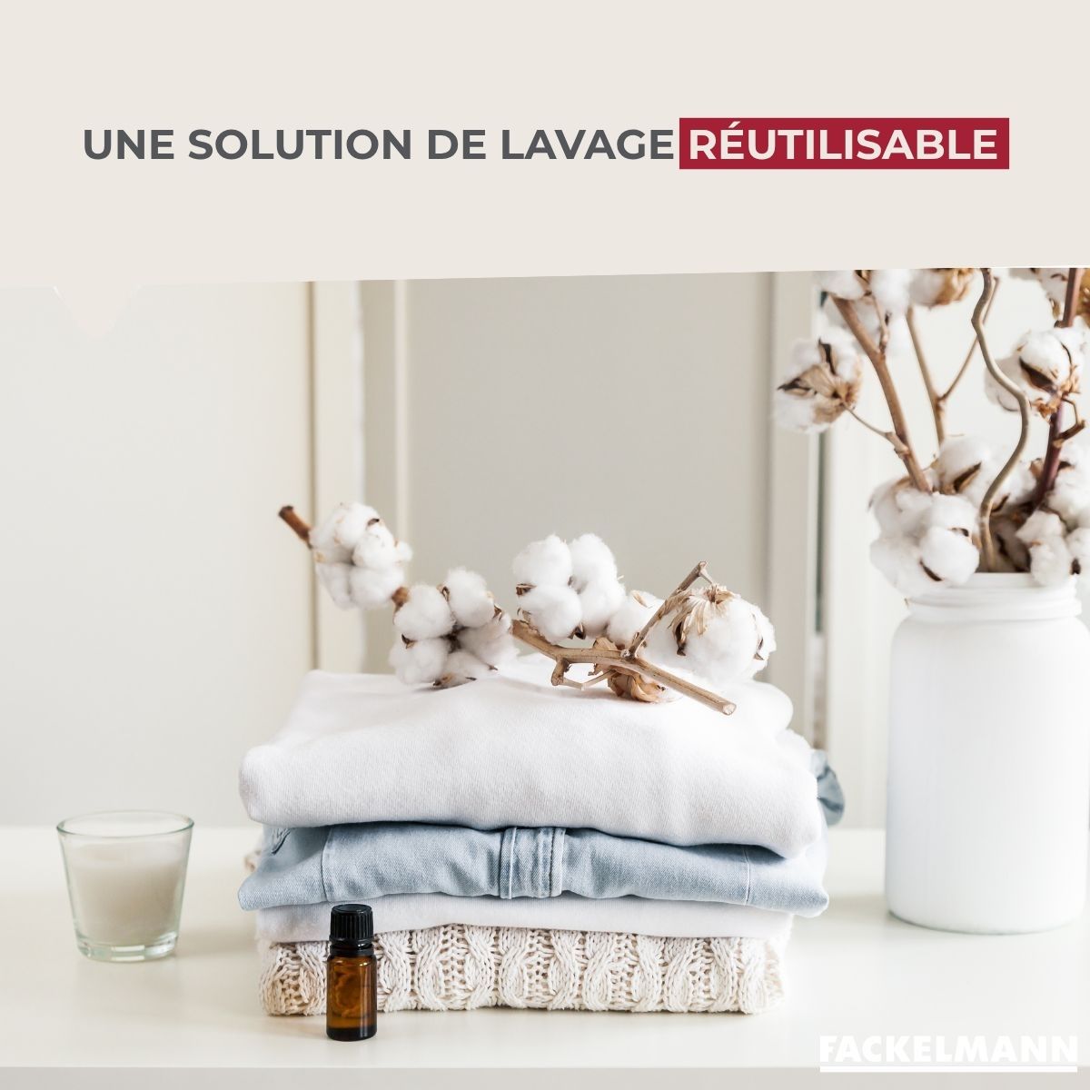 Balle de lavage assouplissante pour le linge Fackelmann