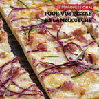 Plaque à pizza perforée ronde four et barbecue 32 cm FM Professional Barbecue