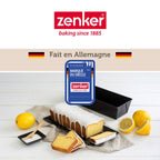 Set de 4 ustensiles de pâtisserie moule à gâteaux bols et spatule Zenker Bake Click and Go