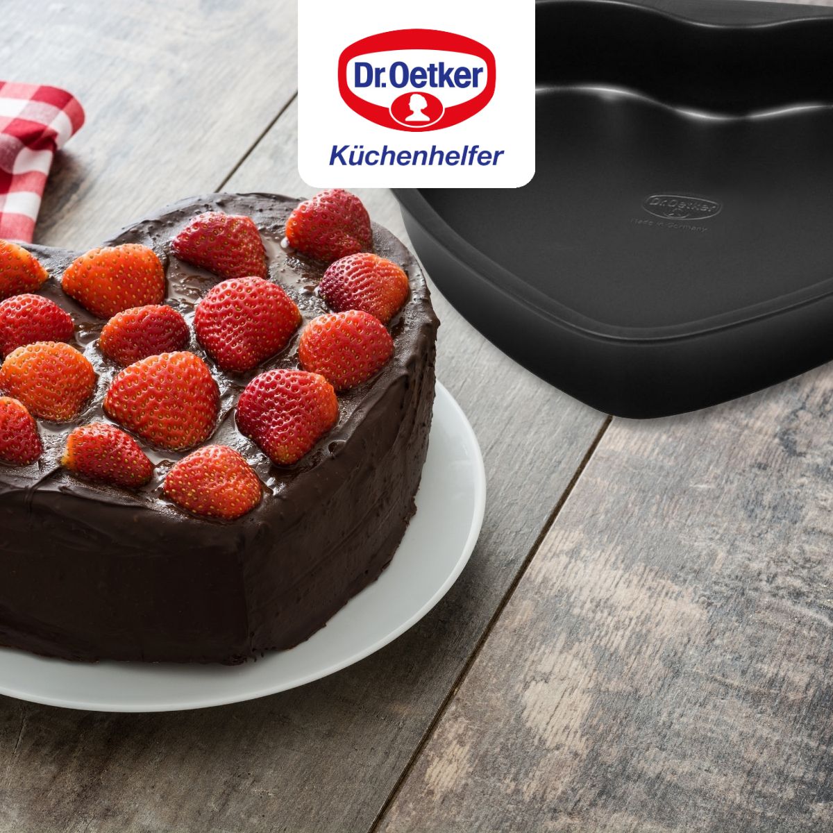 Moule à gâteau cœur Dr Oetker Tradition