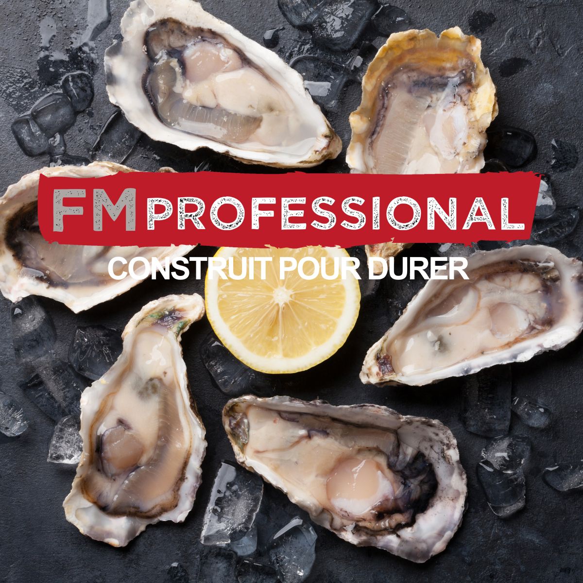 Couteau à huître 2 en 1 FM Professional Divers