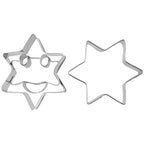 Lot de 2 emporte-pièces smiley Zenker