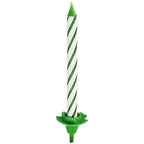 Lot de 24 bougies d'anniversaire et 12 bobèches Fackelmann Rio Party