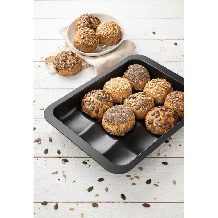 Moule 12 mini pains ou brioches Zenker Black Metallic