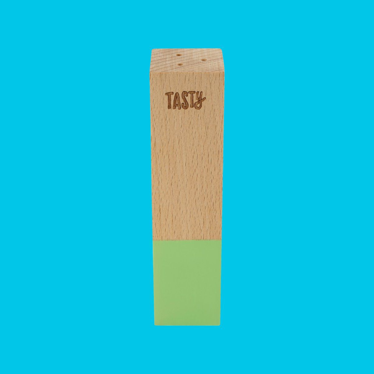 Salière en bois Tasty Green