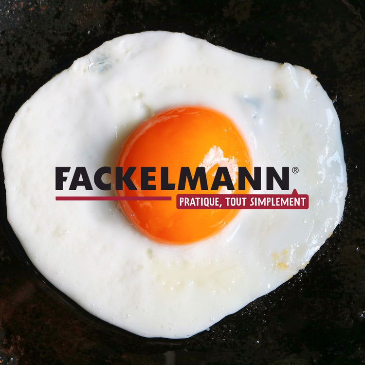 Poêle 24 cm fonte alu revêtement antiadhésif céramique sans PFAS Fackelmann