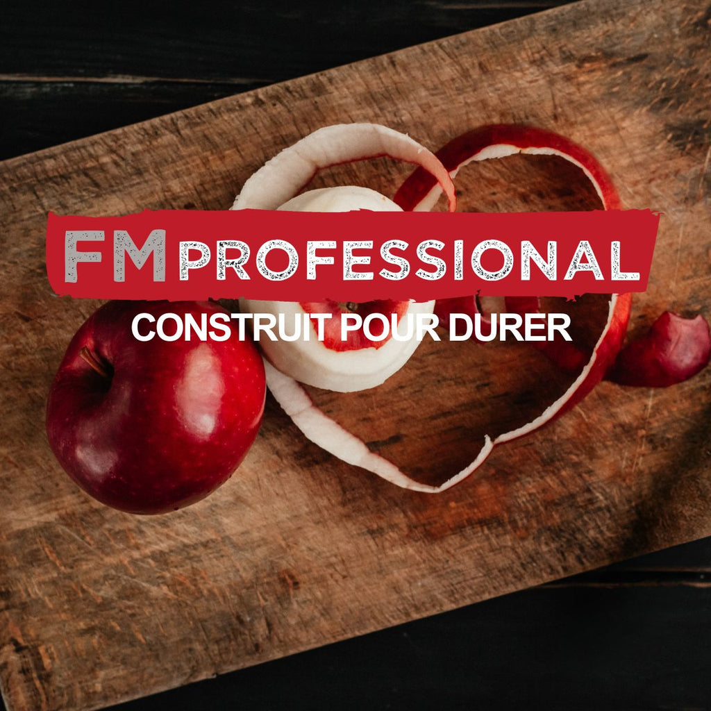 Lot de 4 éplucheurs à légumes FM Professional