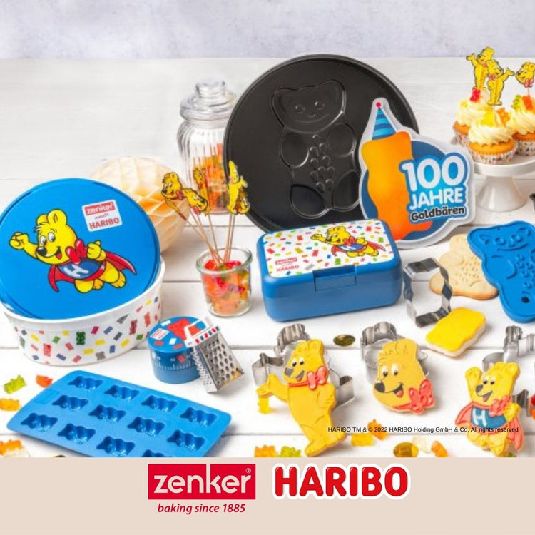 Bac à glaçons 12 empreintes en forme d'oursons Zenker Haribo