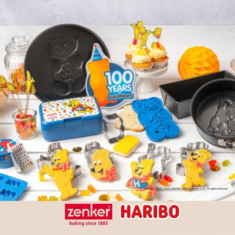 Lot de 3 emporte-pièces oursons en inox Zenker Haribo