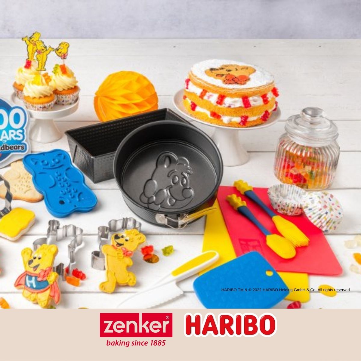 Zenker - Corne de boulanger en plastique Zenker Haribo