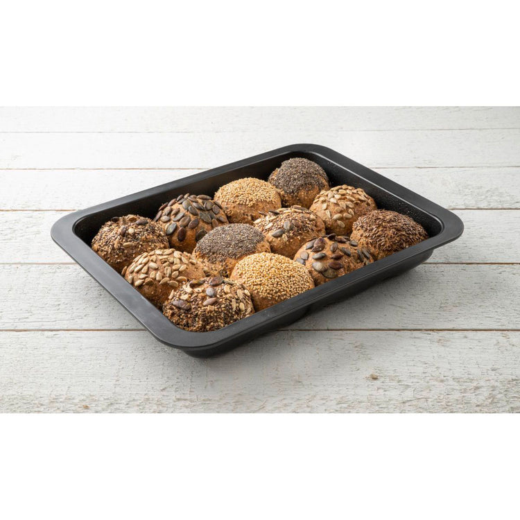 Moule 12 mini pains ou brioches Zenker Black Metallic