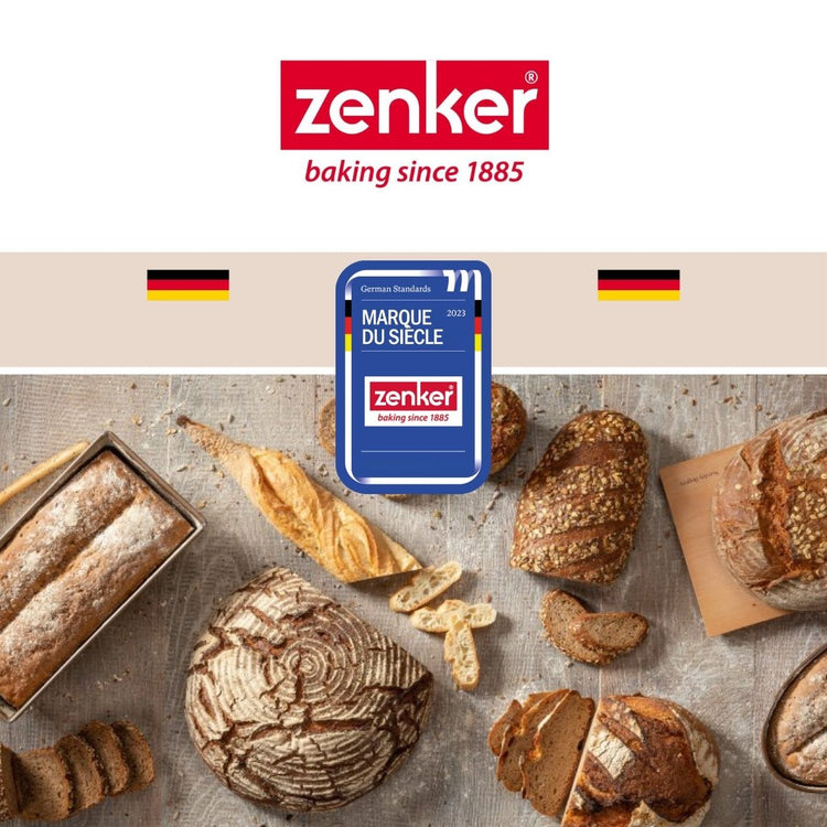 Lot de 2 plaques à pâtisserie perforées en inox Zenker Special Cooking