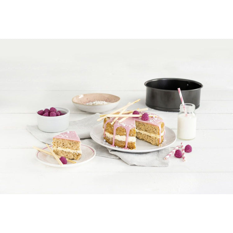 Set de 3 mini moules à manqué à charnière 12cm + 16cm + 18cm Zenker Spécial Mini