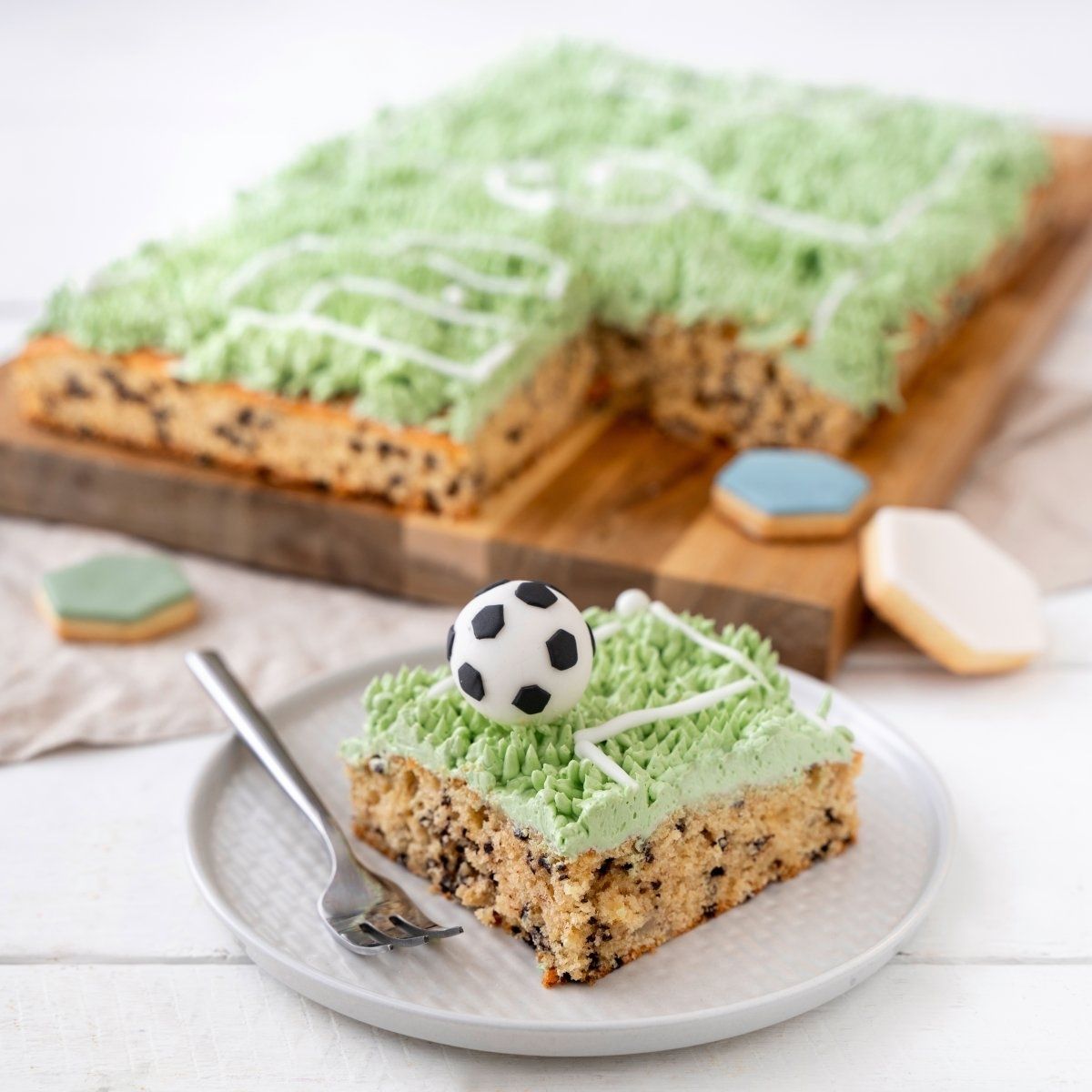 Set de décoration de terrain de foot 6 pièces Zenker Spécial Football