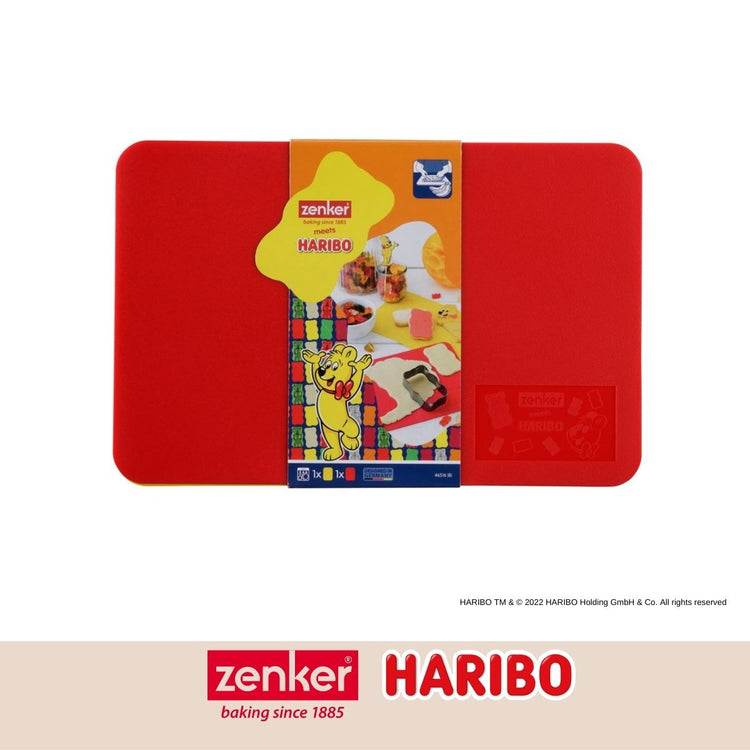 Lot de 2 planches à découper en plastique 24,5 x 16 cm Zenker Haribo