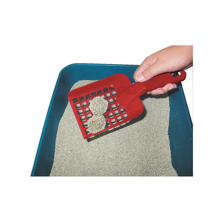 Lot de 2 pelles à litière pour chat Fackelmann - Coloris aléatoire