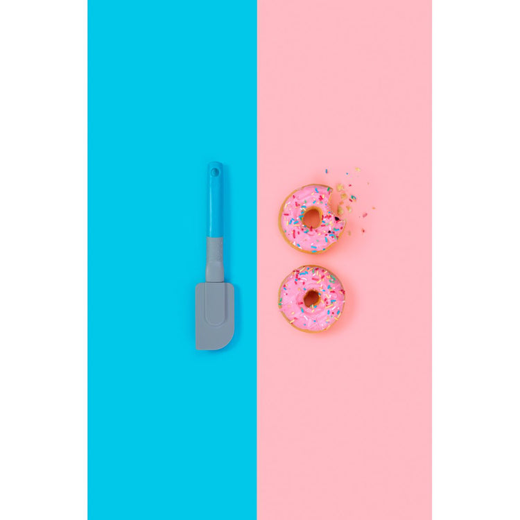 Spatule de pâtisserie turquoise en silicone 24,6 cm Tasty Pâtisserie