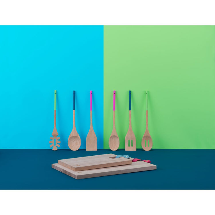 Cuillère de cuisine en bois 30 x 5,5 cm Tasty Green