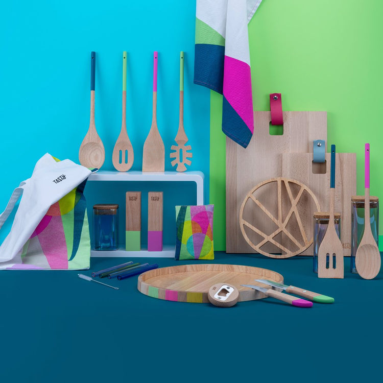 Salière en bois Tasty Green