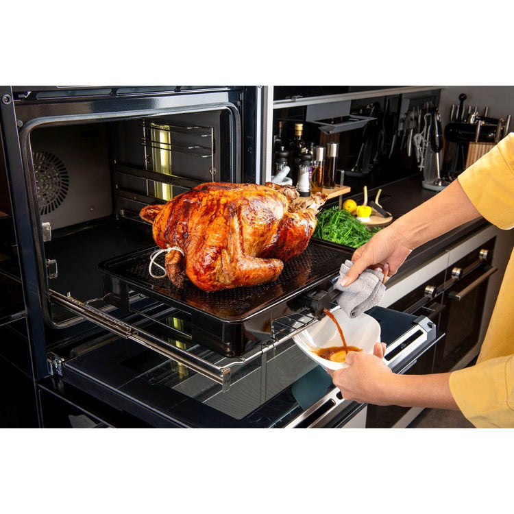 Plat de cuisson four pour rôti avec bac de récupération du jus de 3 litres Zenker Special Cooking