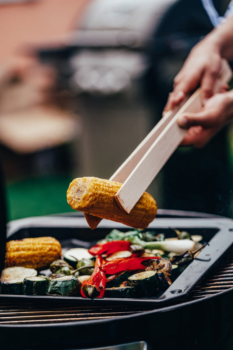 Plaque ondulée et perforée pour four et barbecue en tôle FM Professional Barbecue