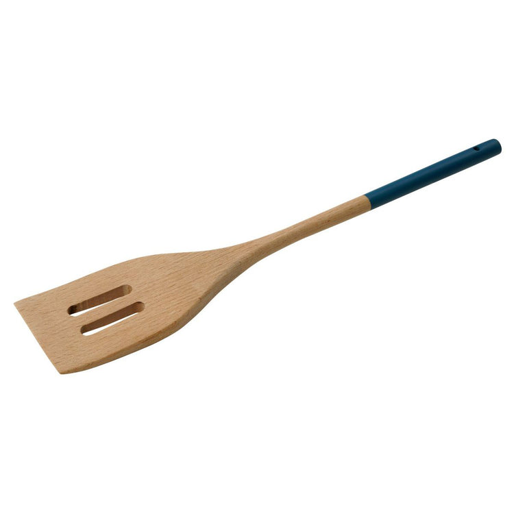 Ensemble de cuillères et spatules de cuisine en bois 30 cm Tasty Green