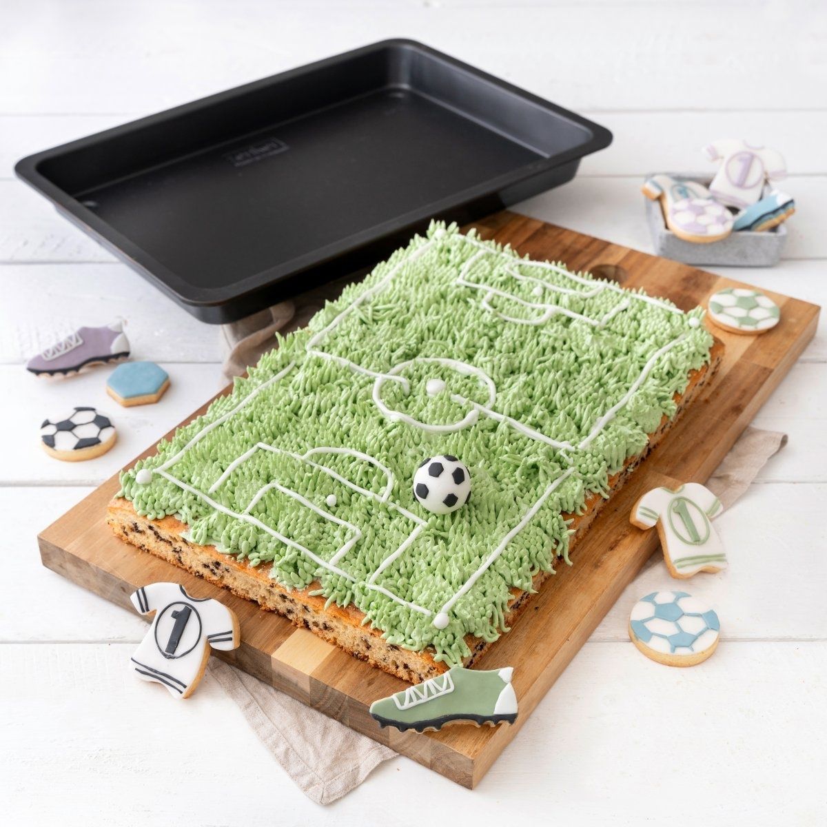 Set de décoration de terrain de foot 6 pièces Zenker Spécial Football