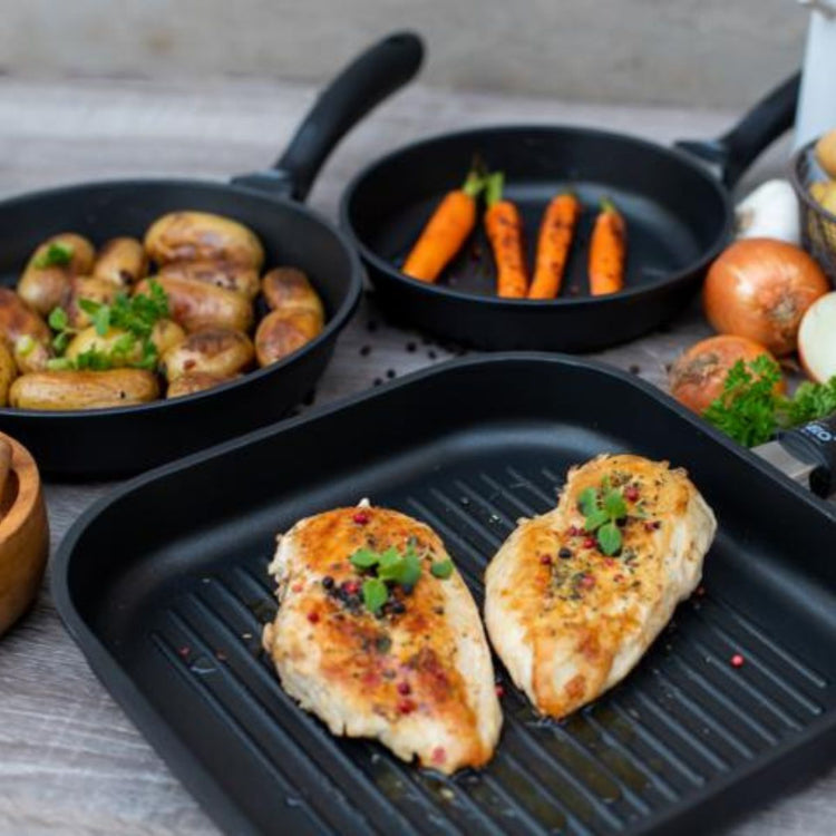 9150426 - Poêle à frire 24 cm en fonte d'aluminium Elo Alucast