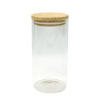 Set de 4 boîtes de conservation en verre avec couvercle en Bambou Fackelmann Eco Friendly