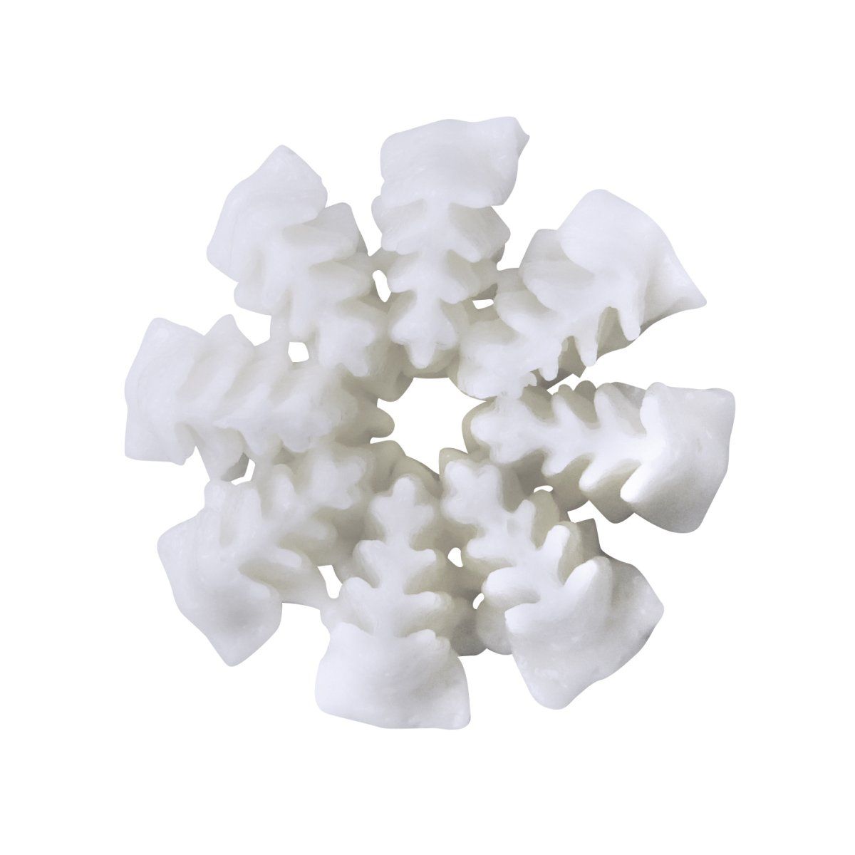 Douille motif Cristal de glace et lot de 4 poches à douille Dr Oetker