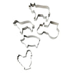 Ensemble d'emporte-pièces ferme, 9,9x5,7x2,5 cm