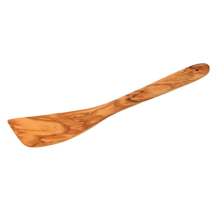 Ensemble de couverts à salade, cuillères et spatule Fackelmann Édition Bois d'olivier