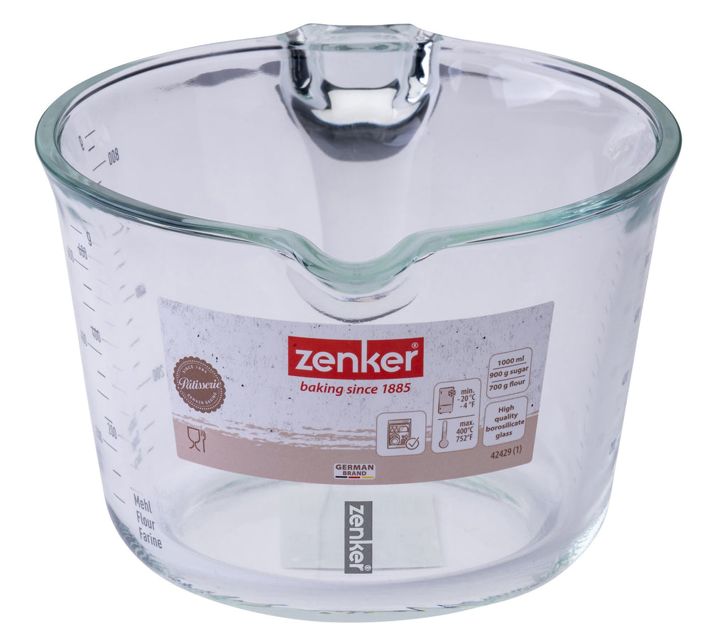 Verre à mesurer en borosilicate 1L Zenker