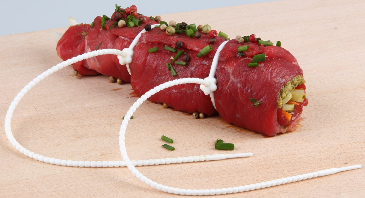 Lot de 6 ficelles alimentaires réutilisables en silicone Fackelmann Basic