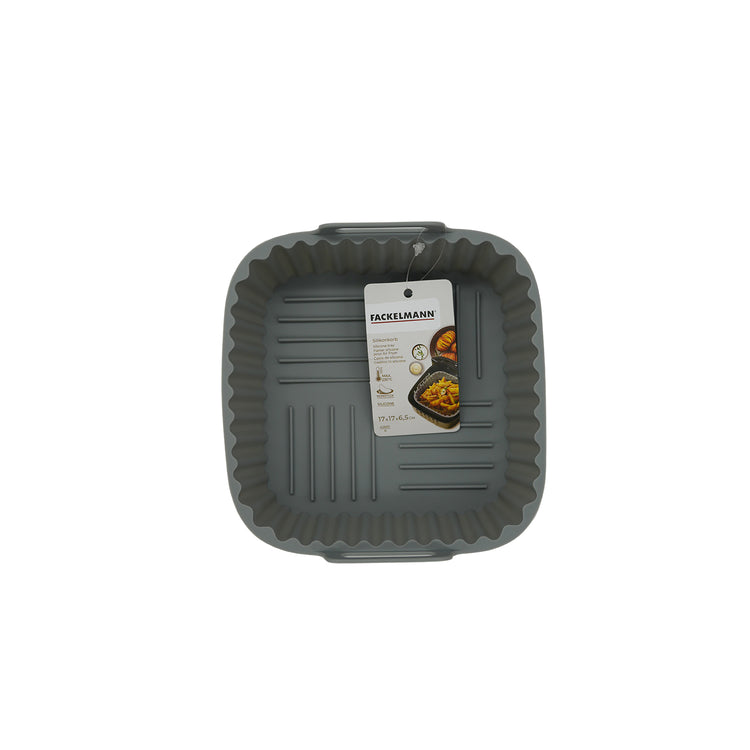 Moule pour air fryer carré en silicone Fackelmann