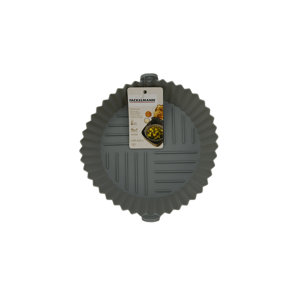 Moule en silicone air fryer rond 18 cm Fackelmann