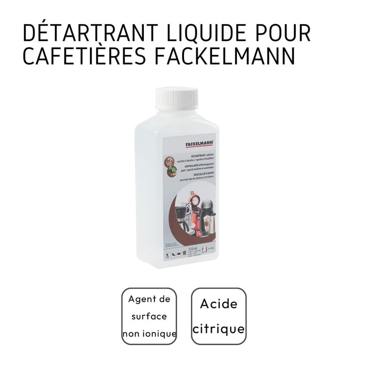 Détartrant pour cafetière et machine à café 250 ml Fackelmann Divers